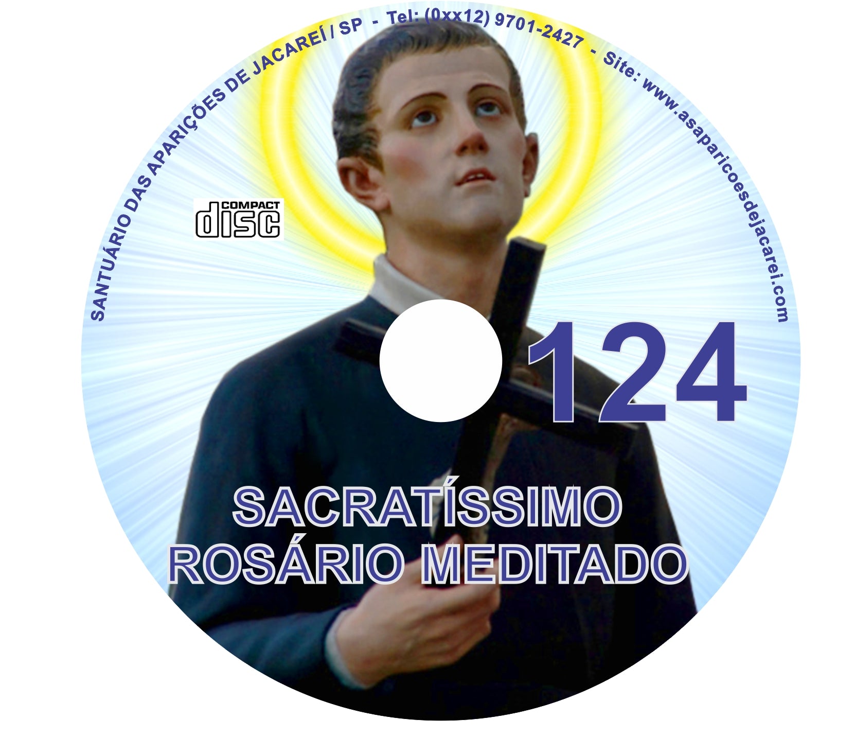 CD Rosário Meditado 124 CD Rosário Meditado 124